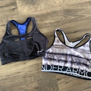 Lot of two Medium sports bras